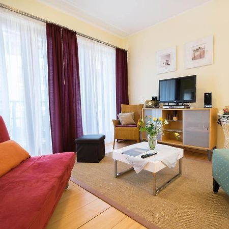 Kaiservillen Heringsdorf - 1-Raum-Ferienwohnung Mit Balkon Dr3 ภายนอก รูปภาพ