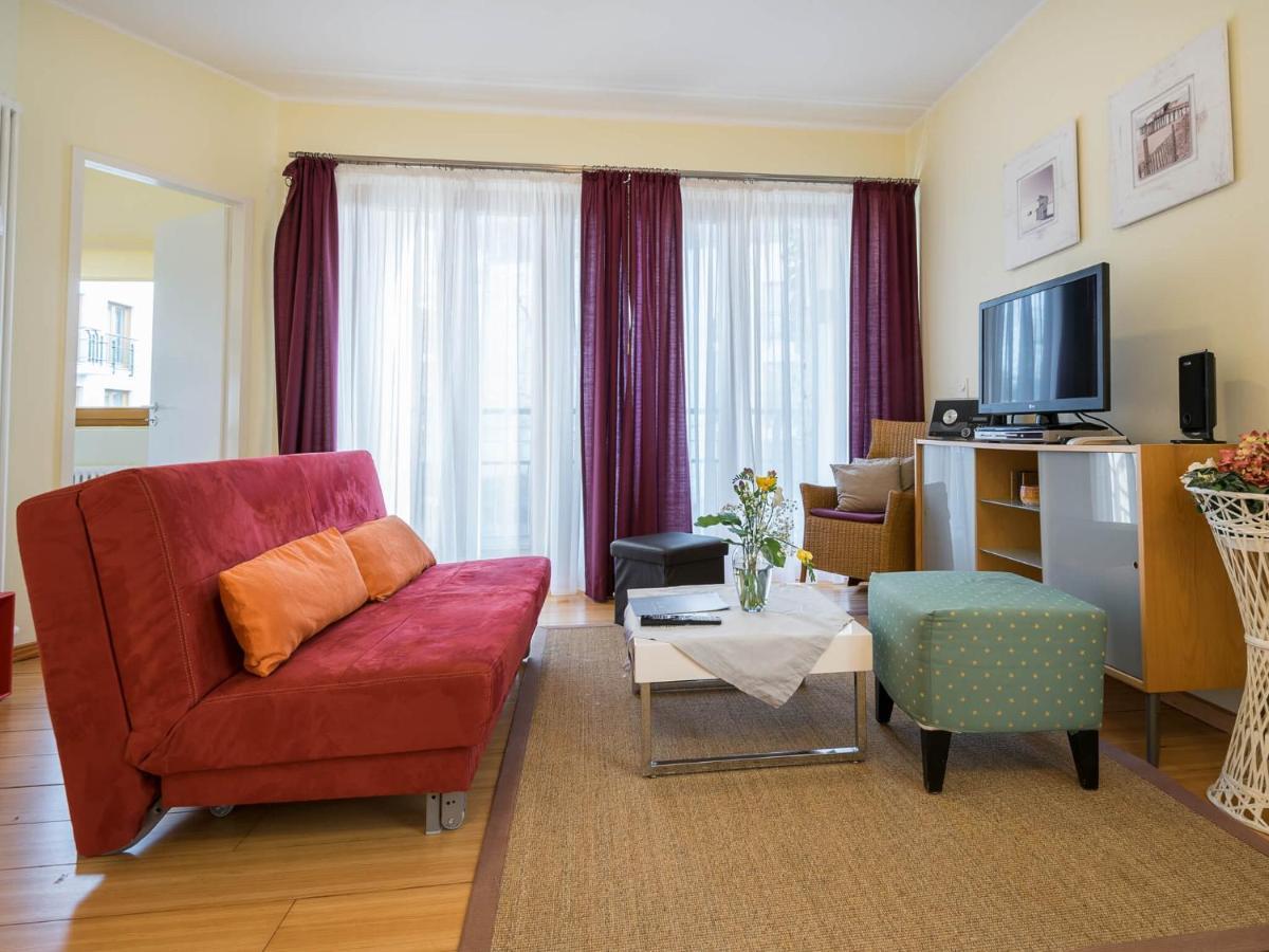 Kaiservillen Heringsdorf - 1-Raum-Ferienwohnung Mit Balkon Dr3 ภายนอก รูปภาพ