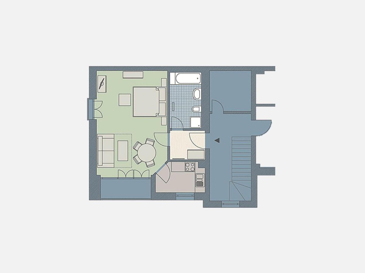 Kaiservillen Heringsdorf - 1-Raum-Ferienwohnung Mit Balkon Dr3 ภายนอก รูปภาพ